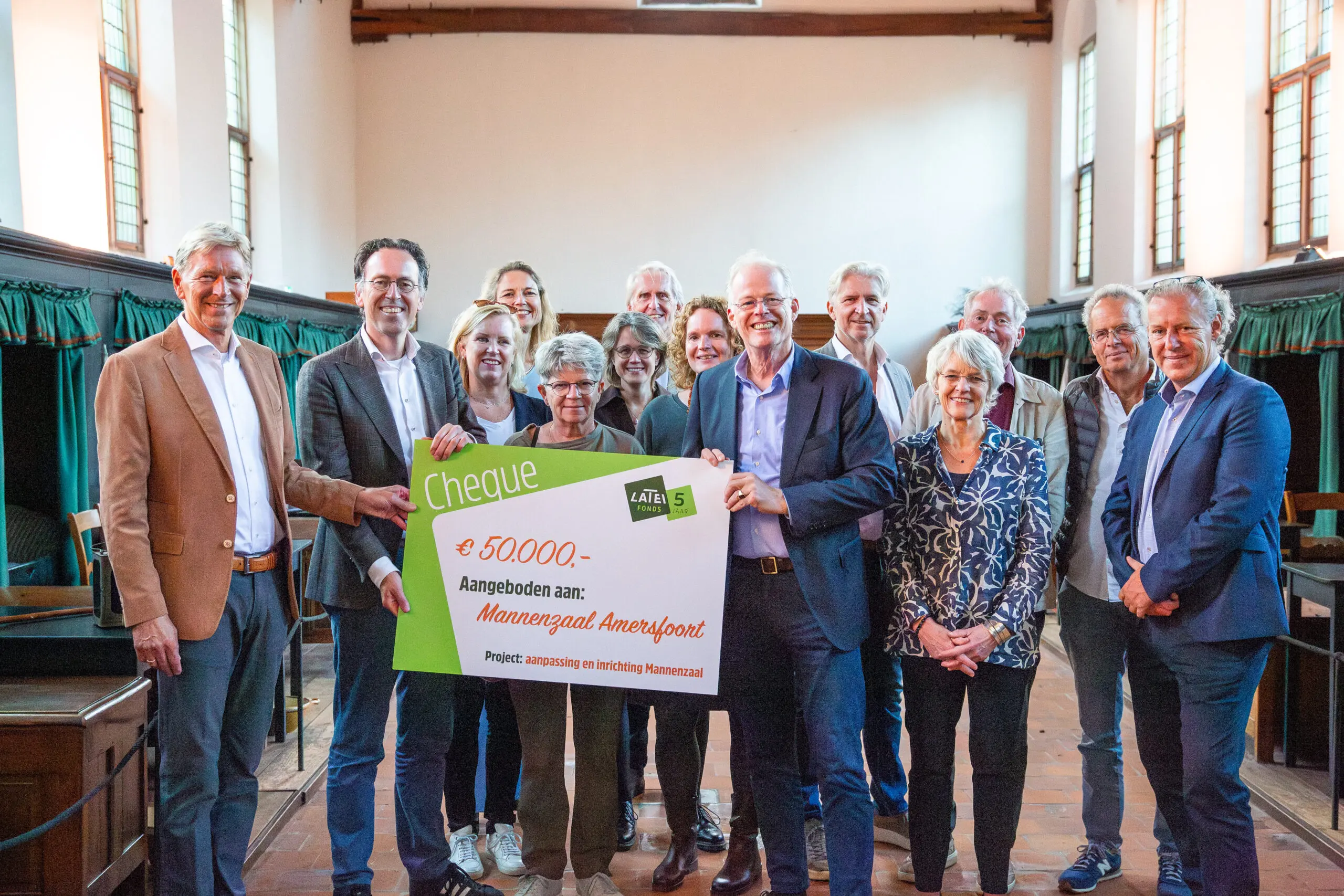 Donatie LATEI Fonds geeft beslissend zetje voor museale invulling Mannenzaal: ‘Historische parel krijgt nog meer glans’